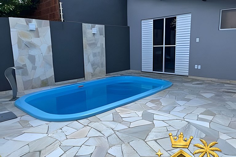 Casa com Piscina, Churrasqueira 600 mt Thermas dos Laranjais