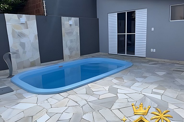Casa com Piscina, Churrasqueira 600 mt Thermas dos Laranjais