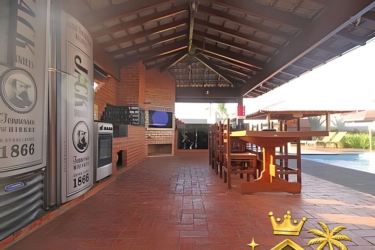 Recanto Reino Encantado 1 / vacation home in Olímpia